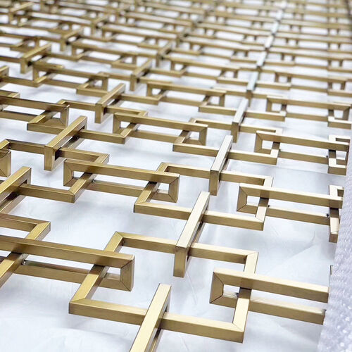 최신 회사 솔루션 정보 호텔 프로젝트 스테인리스 스틸 커스텀 스크린 럭셔리와 기능의 완벽한 조합을 향상시킵니다