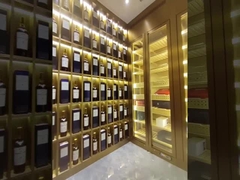 광동 디스플레이 유리 및 304 스테인레스 스틸 와인 캐비닛