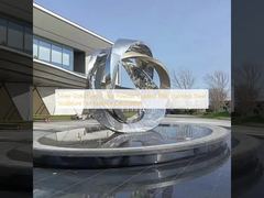 은 금 회색 색깔 분말은 외부 훈장을 위한 316L 스테인리스 조각품을 입혔습니다