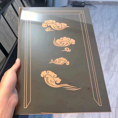 좋은 가격 스테인레스 강판을 식각하는 맞춘 소표본 검정색 온라인으로