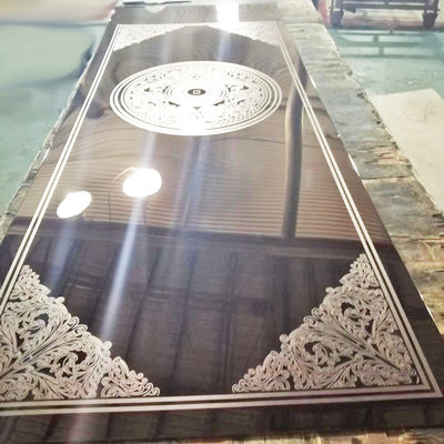 좋은 가격 4x8 201 304 316l 반사경 PVD 색은 엘리베이터 출입문 장치 관습을 위한 스테인레스 강판을 식각했습니다 온라인으로