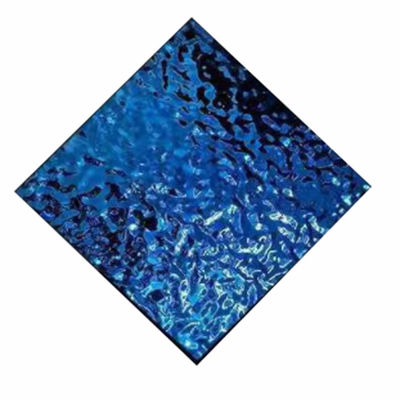 좋은 가격 304 색상 거울 물 물결 스테인레스 스틸 생산 시간 빠른 온라인으로