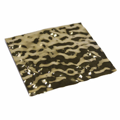 좋은 가격 핫 판매 4x8ft Ss 201 304 Pvd 컬러 미러 8k 물 파동 스테인레스 스틸 릴 셰이트 벽 패널 천장 장식 온라인으로