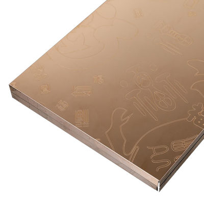 좋은 가격 고대 색상 금색 검은 청동 부분 빗발자리 에칭 스테인리스 스틸 시트 엘리베이터 내부 장식 온라인으로