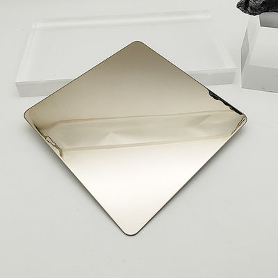 좋은 가격 사용자 정의 Co 도화 크롬 레이저 접착 스테인리스 스틸 시트 금속 제조 원 202 온라인으로