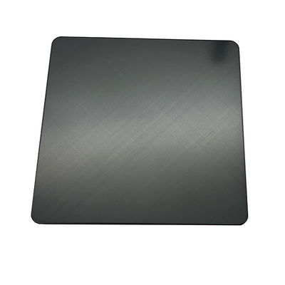 좋은 가격 크로스 블랙 나노 안티 지문 스테인리스 스틸 시트 온라인으로