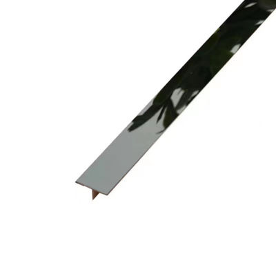 좋은 가격 Black Gold Mirror 8K 304 Stainless Steel T Trim Strips For Wall Interior 온라인으로