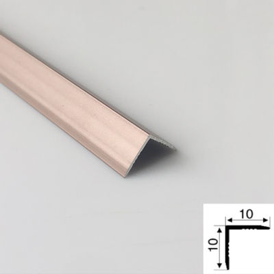 좋은 가격 Champagne Gold Color Beadblasted 304 Stainless Steel Trim Strips For Tile Wall 온라인으로