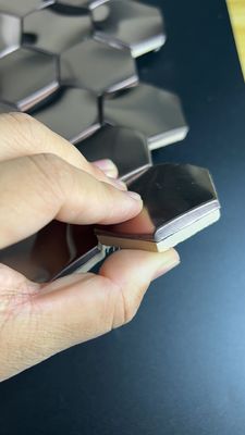 좋은 가격 316 스테인리스 스틸 엽 색상 금속 장식 엽 모자이크 타일 온라인으로