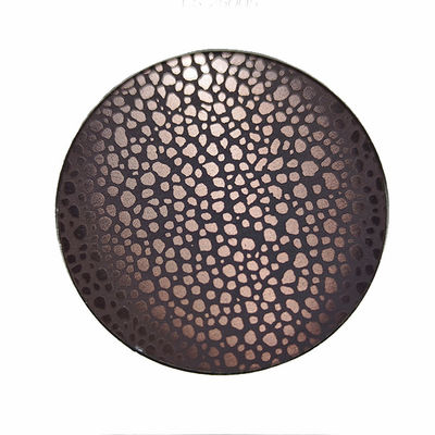 좋은 가격 고전 로즈 골드 컬러 10C 스테인리스 스틸 벽에 심하게 새겨진 패널 시트 온라인으로