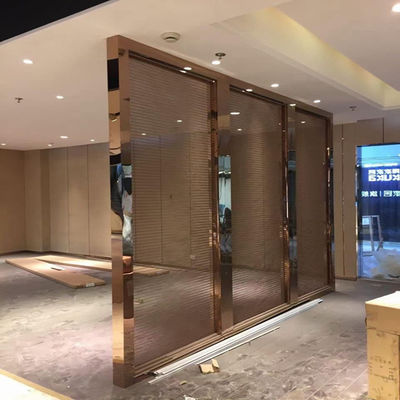 좋은 가격 맞춤 호텔 슈퍼마켓 장식 금속 스테인리스 스틸 스크린 파티션 & 방 분단 온라인으로