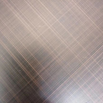 좋은 가격 316/304 스테인리스 스틸 컬러 코팅 엽 거울/HL/NO.4 온라인으로