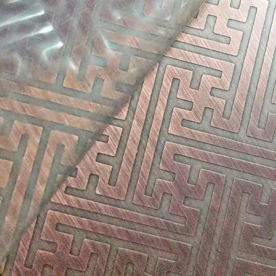 좋은 가격 디자이너 추천 다채로운 스테인레스 스틸 판 호텔 예술 설치 / LOGO 벽질 3D 레이저 엠보스 효과 글로벌 수출 온라인으로