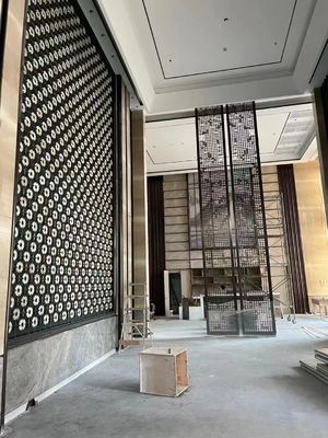 좋은 가격 3D 스테인리스 스틸 벽 패널 현대적인 레이저 조각 디자인 온라인으로