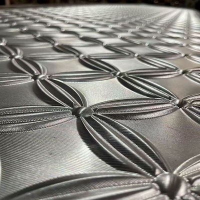 201 304 Relie Design Metal Frame Brushed Surface  Glass Furniture Stainless Steel Decorative  Screen Partition