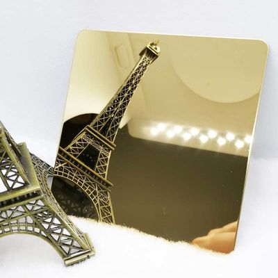 좋은 가격 반대 지문 미러 마감 스테인레스 강 황동판은 304명 박판 금속 8k를 도금처리했습니다 온라인으로