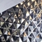 다이아몬드 모양은 인테리어 장식을 위한 색깔 스테인레스 강판을 엠보싱 처리했습니다