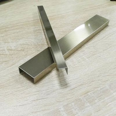 좋은 가격 등급 304 316L 201 골드 실버 로즈 골드 컬러 타일 파티션용 U자형 스테인레스 스틸 트림 스트립 온라인으로