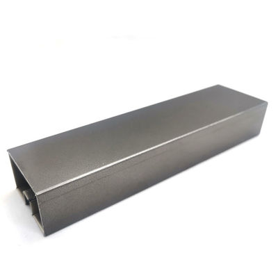 좋은 가격 브론즈 고대 파란색 장미 레드 구리 흑사 비드 블라스팅 1.2 밀리미터 스테인레스 강 스퀘어 형상 채널 산뜻한 프로필 온라인으로