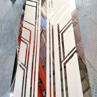 좋은 가격 승강기를 위한 산성 부식 금색 스테인레스 강판 온라인으로