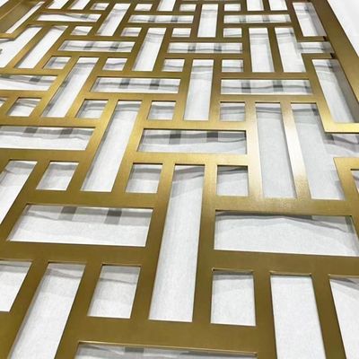 좋은 가격 검은 고대 장미 금메달 매우 가는 NO4는 나눠진 동메달 고급 사적 공간 스테인레스강 스크린 분할 방을 솔질했습니다 온라인으로