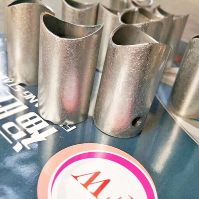 304L 316Ti Champagne Golden Stainless Steel Tube Pipe Vibration Finish ISO9001