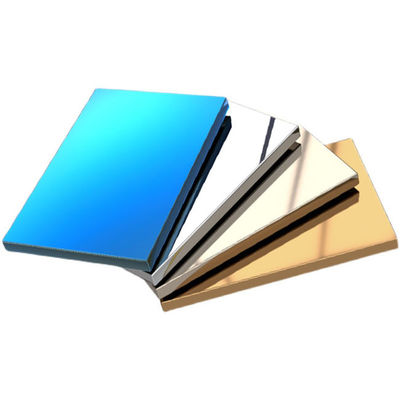 좋은 가격 블루 PVD 코팅 1.0MM 304 18MM 표면 미러 마감 스테인리스 스틸 허니콤 패널 (호텔용) 온라인으로