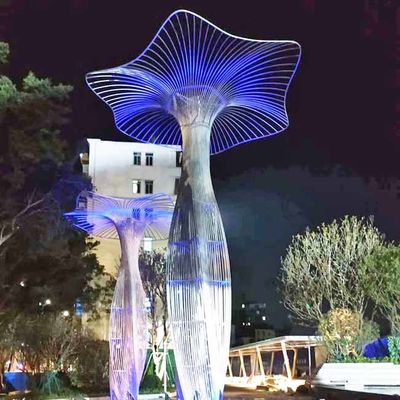 좋은 가격 316l 금속 버섯형 첨경시설은 녹슬지 않는 내구성을 조각합니다 온라인으로