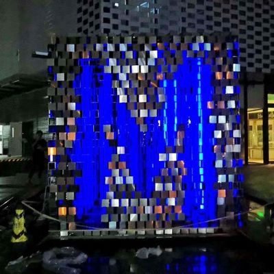 좋은 가격 ASTM GB JIS 304 큰 스테인레스 강 초록 조각 공원 장식 온라인으로