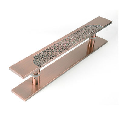 좋은 가격 사랑 고대 브론즈 매우 가는 선 마무리를 새기는 맞춘 알루미늄 합금 문 손잡이 온라인으로