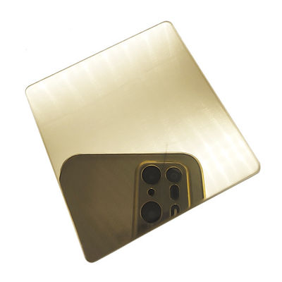 좋은 가격 샴페인에 의하여 착색되는 스테인리스 장 316L 급료 목욕탕 훈장 온라인으로