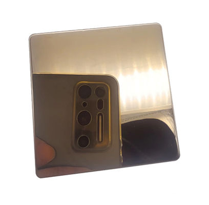 좋은 가격 실내 장식 반대로 지문 코팅을 위한 착색된 스테인리스 장 8K 로즈 금 색깔 온라인으로