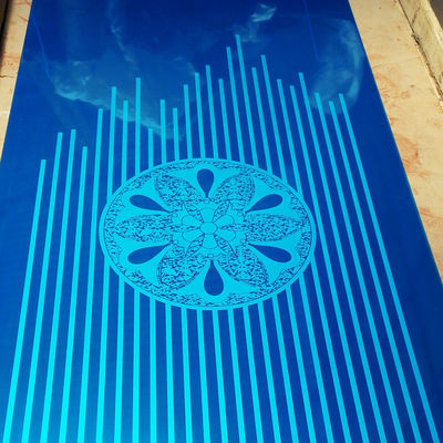 좋은 가격 금 에칭된 빛깔 스테인레스 강판 0.5MM 두꺼운 거울 패턴 온라인으로