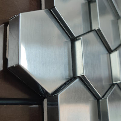 좋은 가격 위월 장식을 위한 글라스 모자이크 타일 혼합 반짝거림 온라인으로