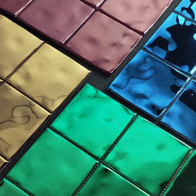 좋은 가격 부엌 접착제를 위한 430 304장 스테인레스 강 타일 모자이크 벽체 스티커 온라인으로