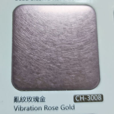 좋은 가격 진동 마무리 색상 스테인리스 스틸 엽 PVD 티타늄 온라인으로