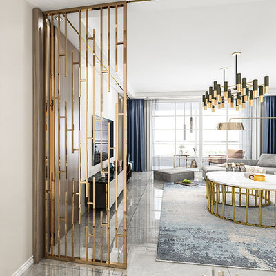 좋은 가격 304 로즈 골드 브론즈 블랙 헤어 라인 붓 스테인레스 스틸 디바이더 316L 반짝이는 거울 스테인레스 스틸 스크린 파티션 온라인으로