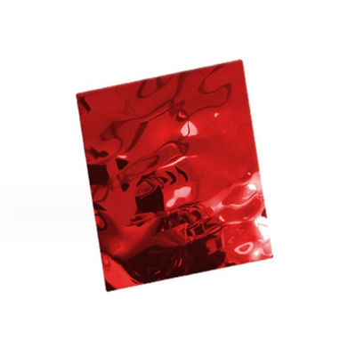 좋은 가격 화려한 천장 물 물결 장식 스테인리스 스틸 304 금속 벽 패널 호텔 KTV 온라인으로