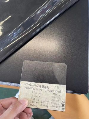 좋은 가격 2B 표면에 증권 호텔 고급 장식 스테인레스 스틸 색상 잎 파이프 온라인으로