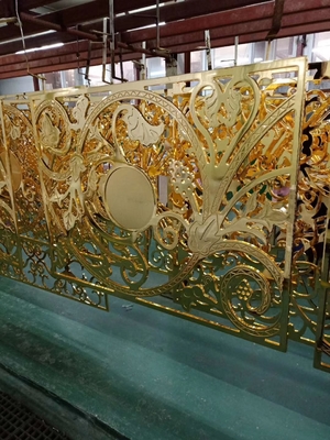 금속 스테인레스 스틸로 세라믹 콤바인으로 된 거실 분할 스크린