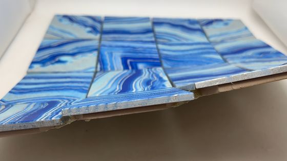 좋은 가격 금 스테인리스 스틸 모자이크 내부 벽에 모양 금속 모자이크 타일 온라인으로