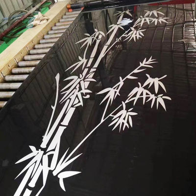 좋은 가격 공장 직판 블랙 미러 에치 스테인리스 스틸 엘리베이터 문판 온라인으로