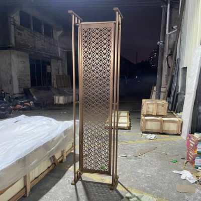 좋은 가격 사용자 지정 장식용 스테인리스 스틸 스크린 패널 야외 내부 정원 호텔 홈 패널 스크린 레이저 절단 금속 분리 패널 온라인으로