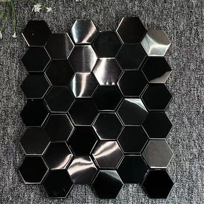 좋은 가격 고전적 인 디자인 을 위한 정교 하고 시대적 인 스테인레스 스틸 모자이크 타일 온라인으로