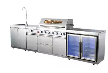 좋은 가격 스크래치 방지 책상 금속 디스플레이 캐비닛 야외 부엌 빌라 마당 온라인으로