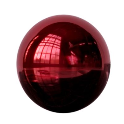 201 304 Mirror Polished  Hollow Stainless Steel Circular Decorative Ball With A Diameter Of 25cm