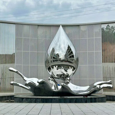 분체 도장 316L 스테인리스 스틸 조각 예술가 (야외용)