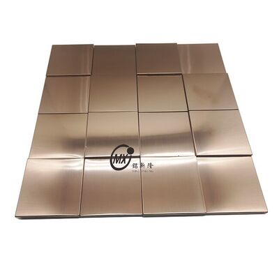 304 201 스테인리스 스틸 모자이크 경화 방지 및 방수 음식점 호텔 욕실 예술 벽 장식