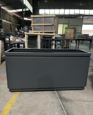 좋은 가격 현대적 미니멀리스트 인더스 스테인레스 스틸 플랜터 실내 / 야외 사용 온라인으로