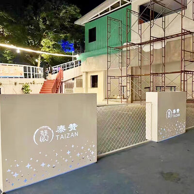 좋은 가격 현대식 스테인리스 화분 야외 강철 화분 온라인으로